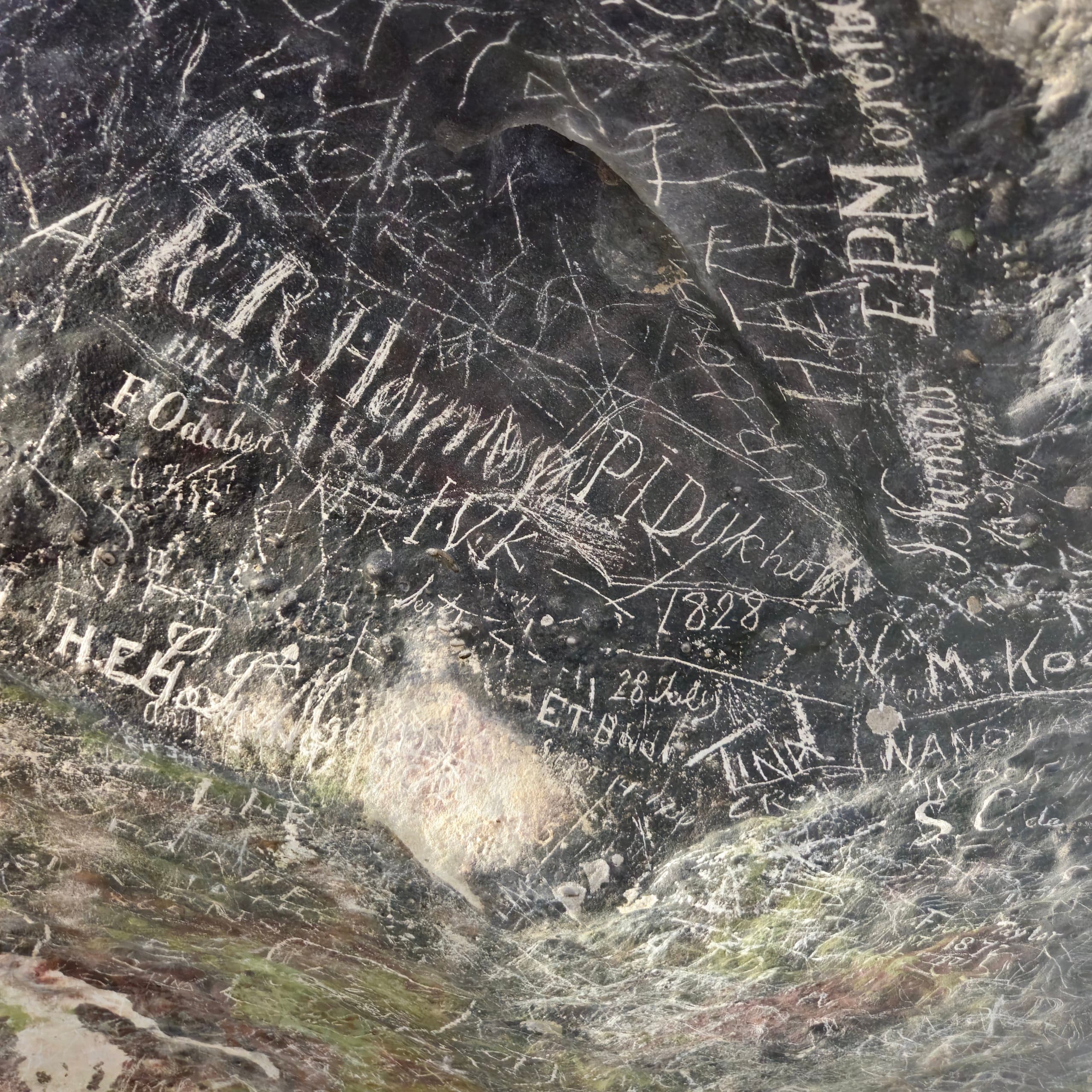 Aruba Cave Carvings