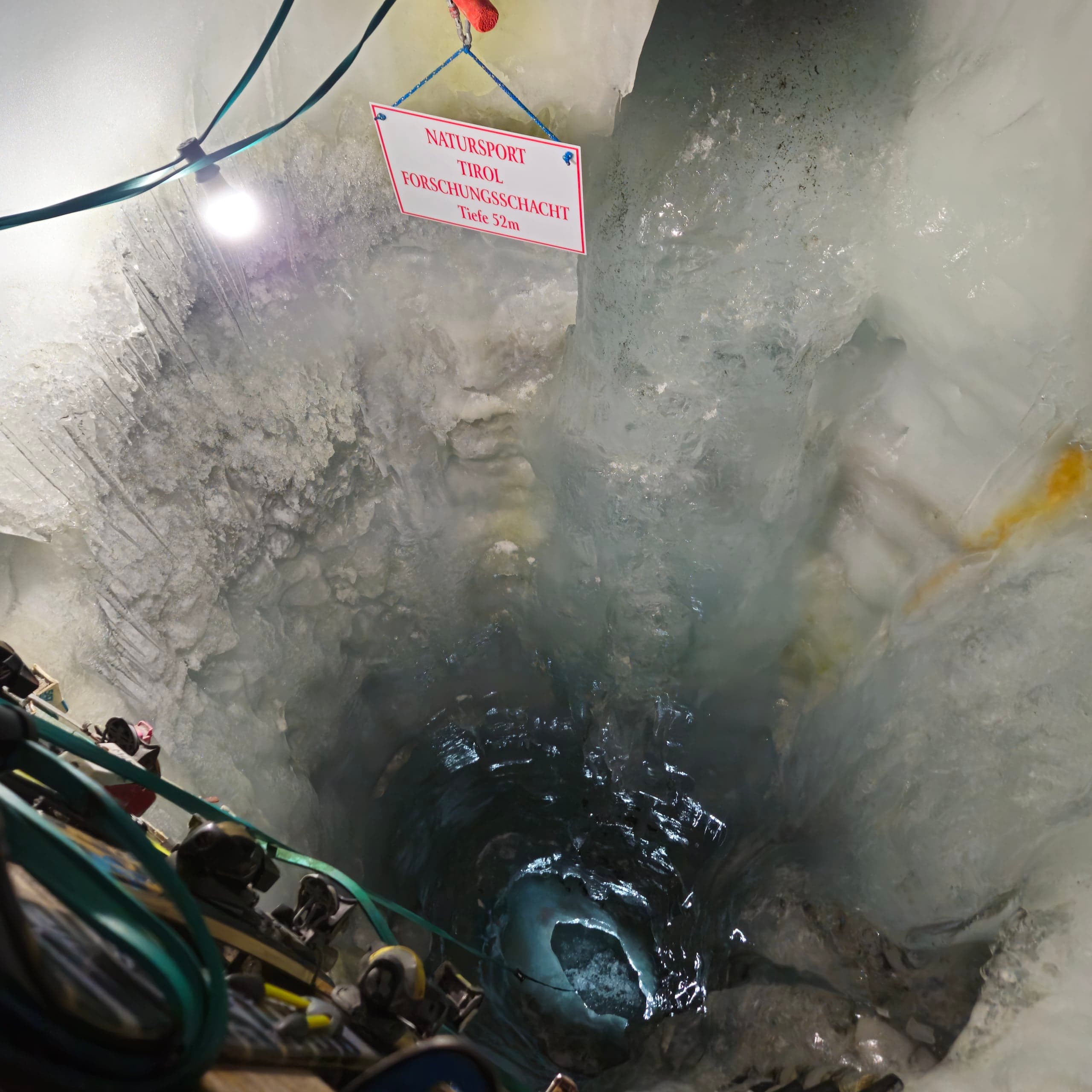 Austria Glacier Ice Cave