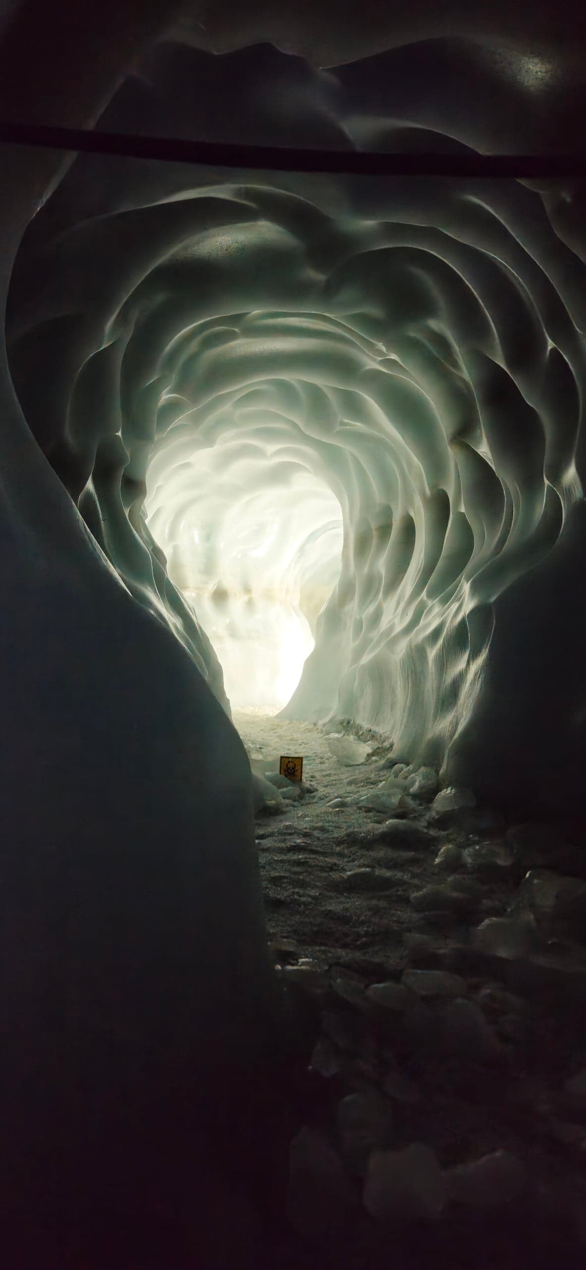Austria Glacier Ice Tunnel