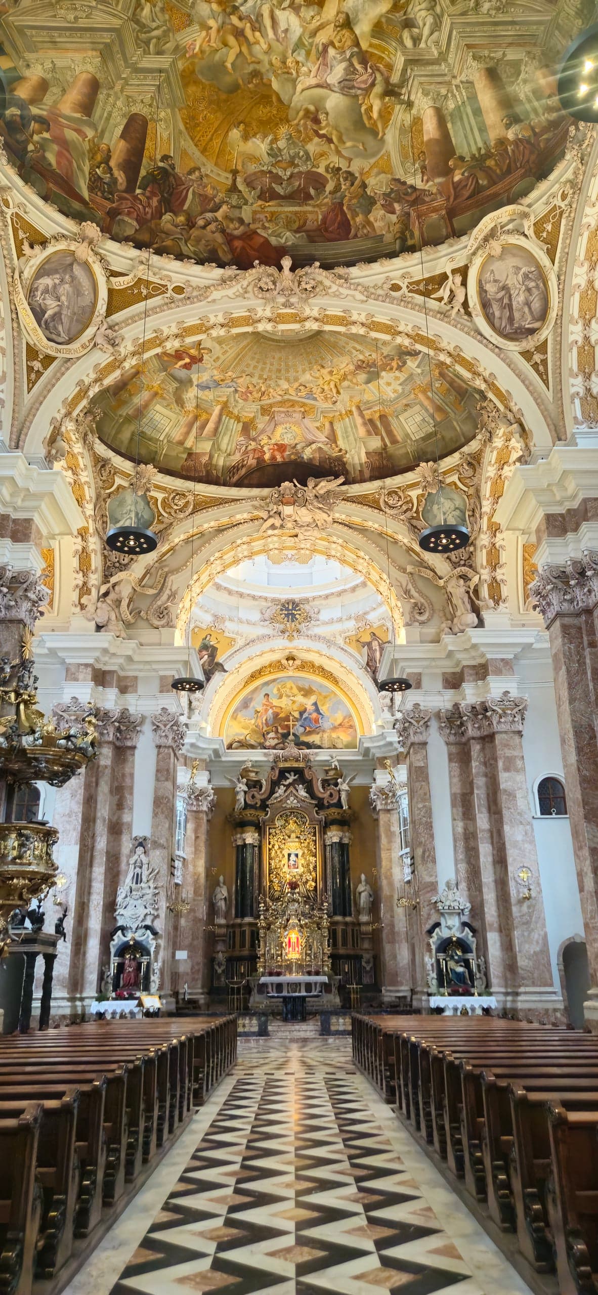 Austria Innsbruck Cathedral Interior
