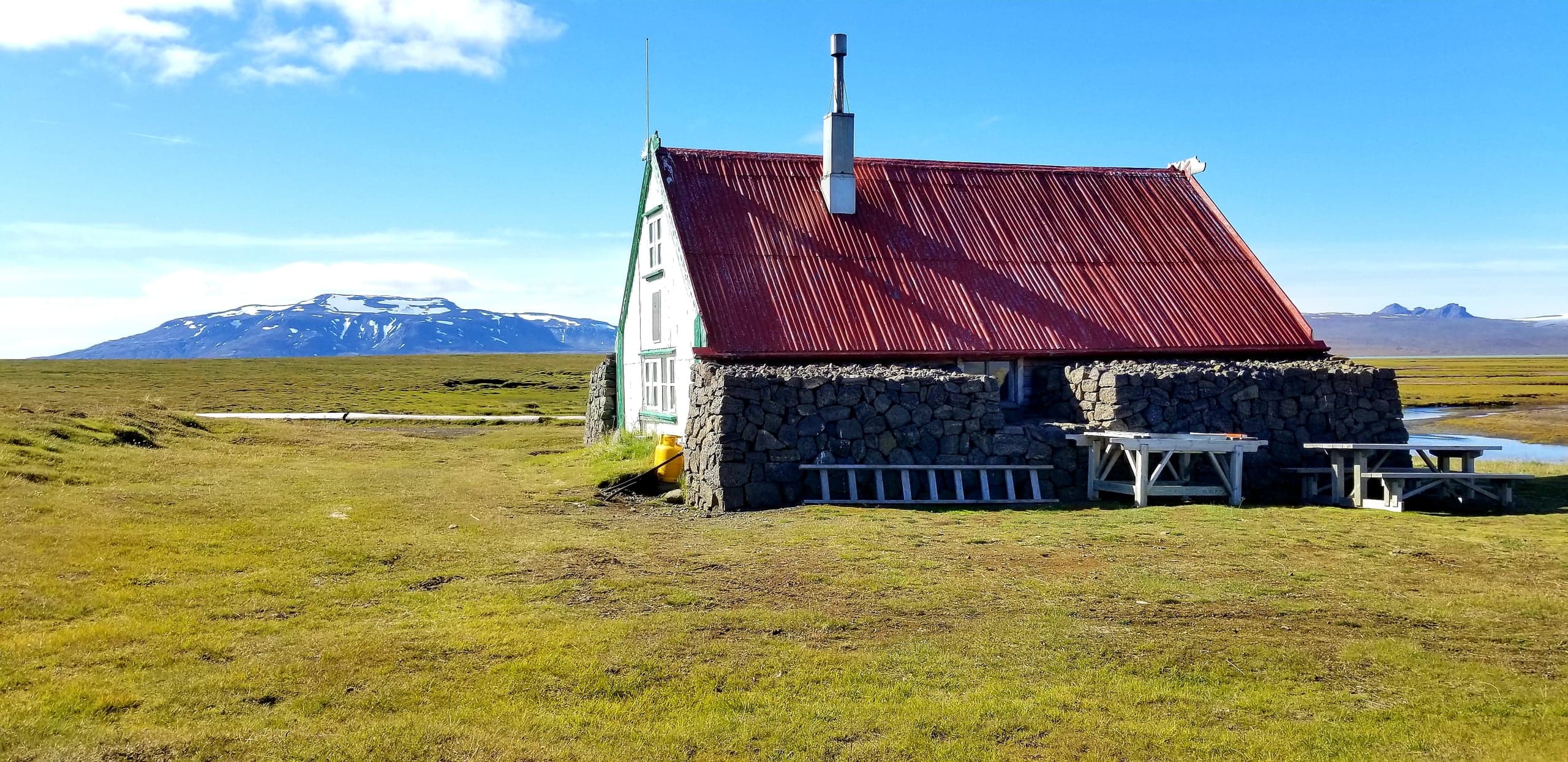 Iceland Highland Stone Cabin