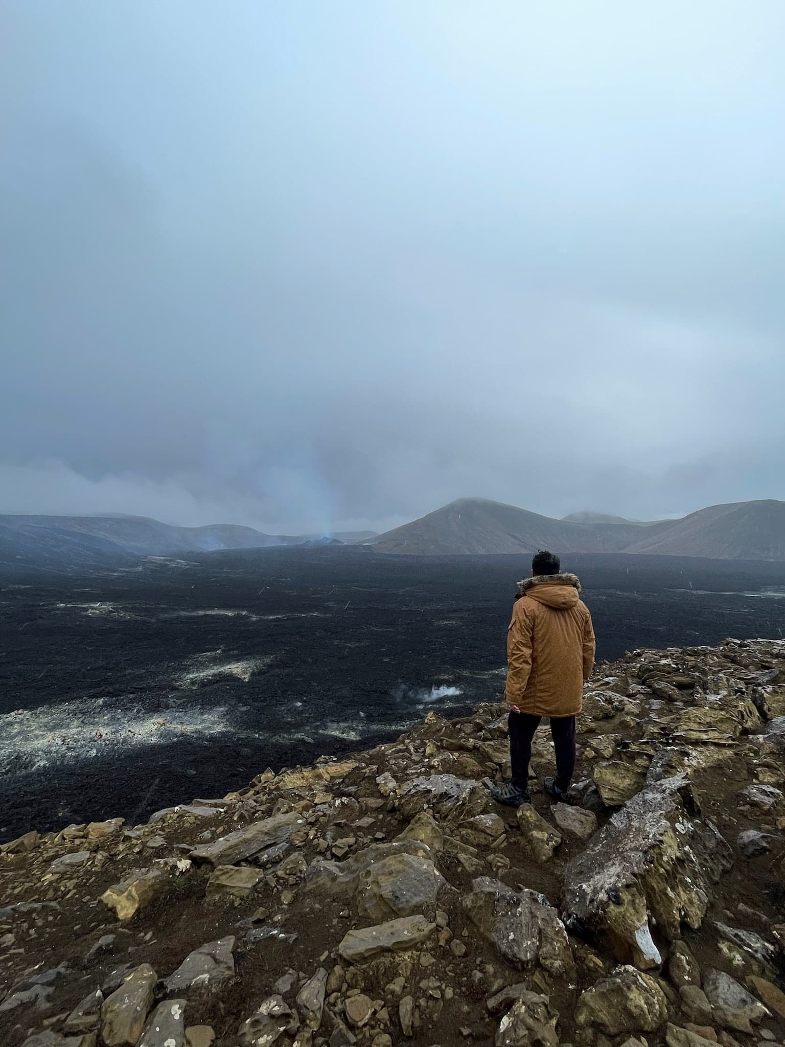 Iceland Volcanic Lava Field