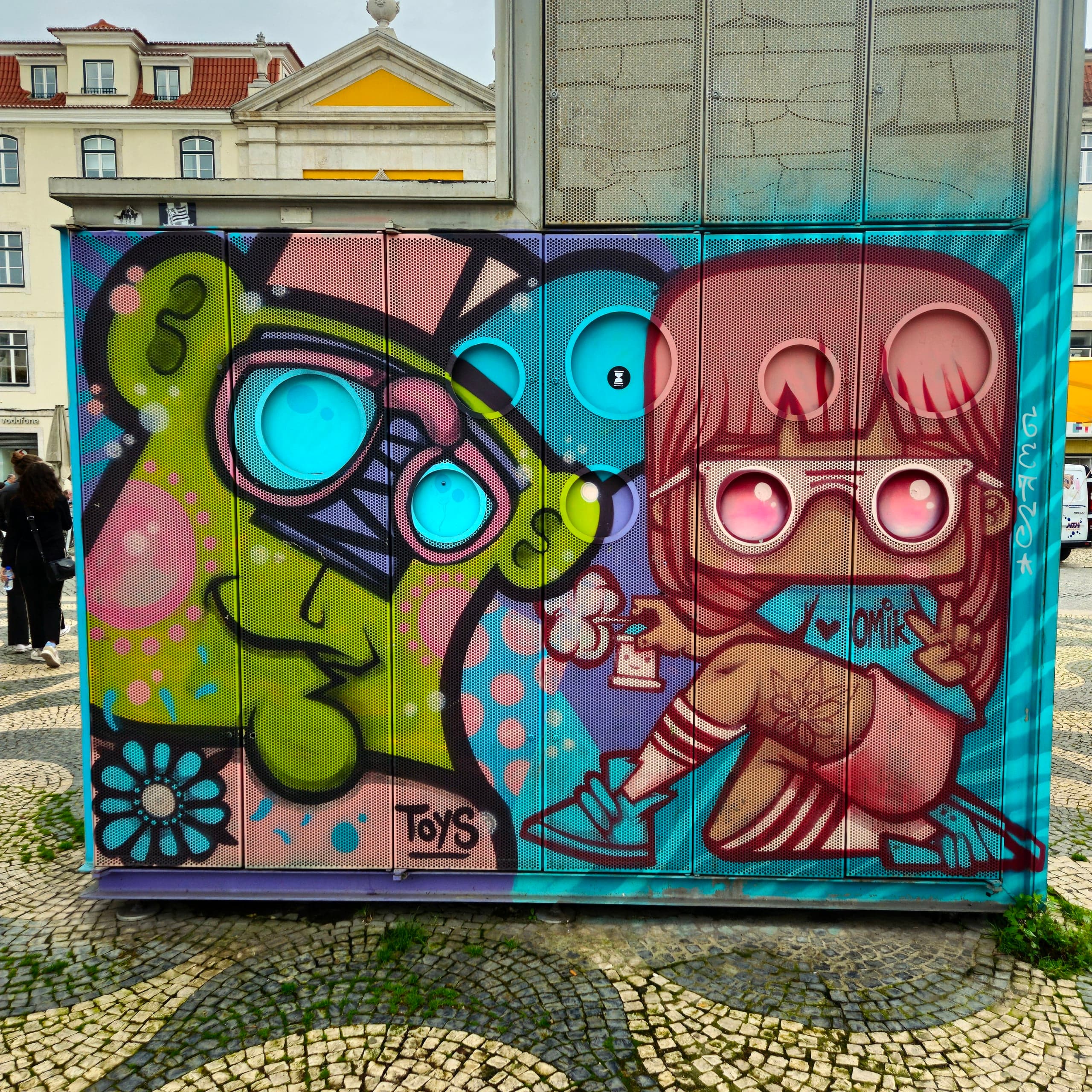Portugal Lisbon Street Mural