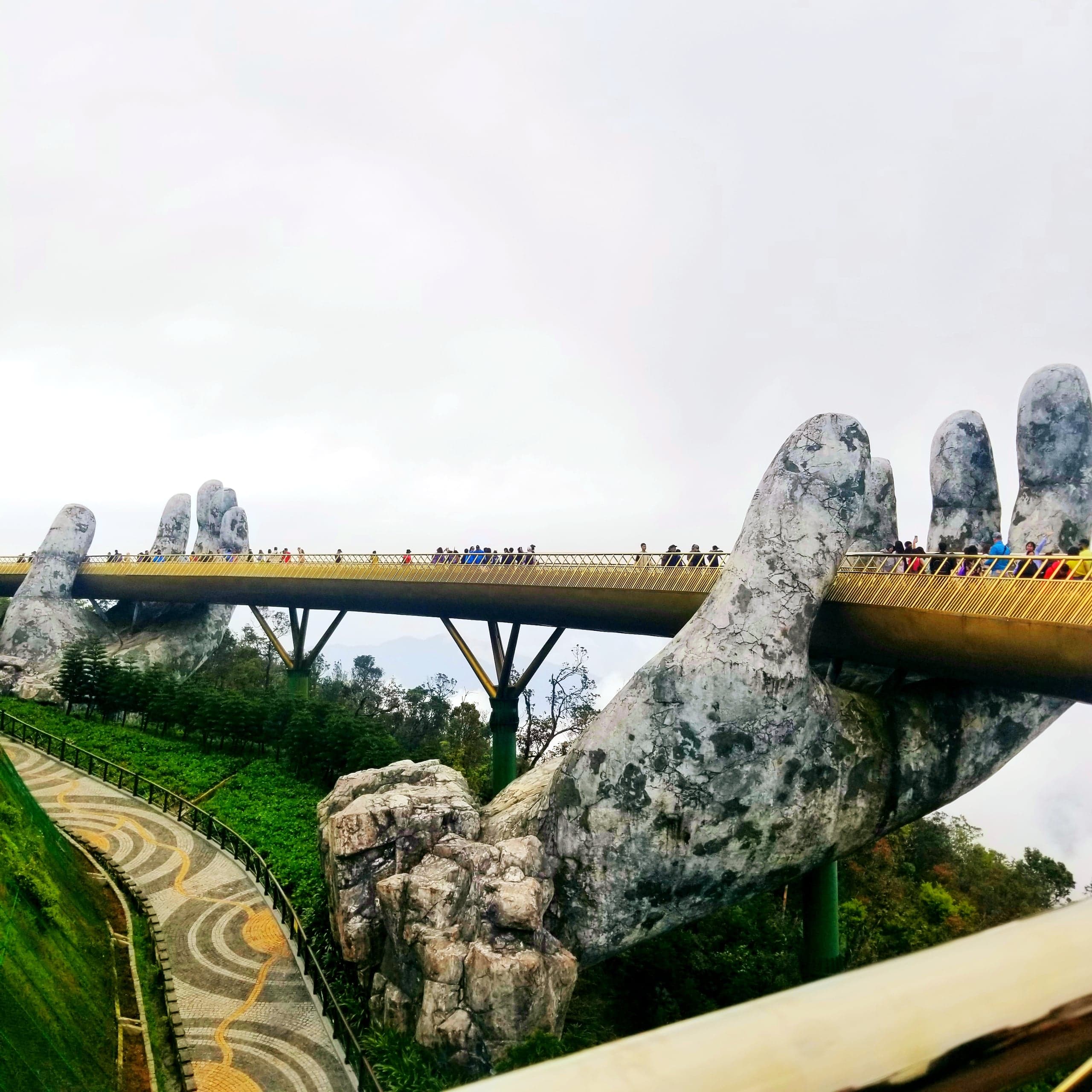Vietnam Hands Bridge