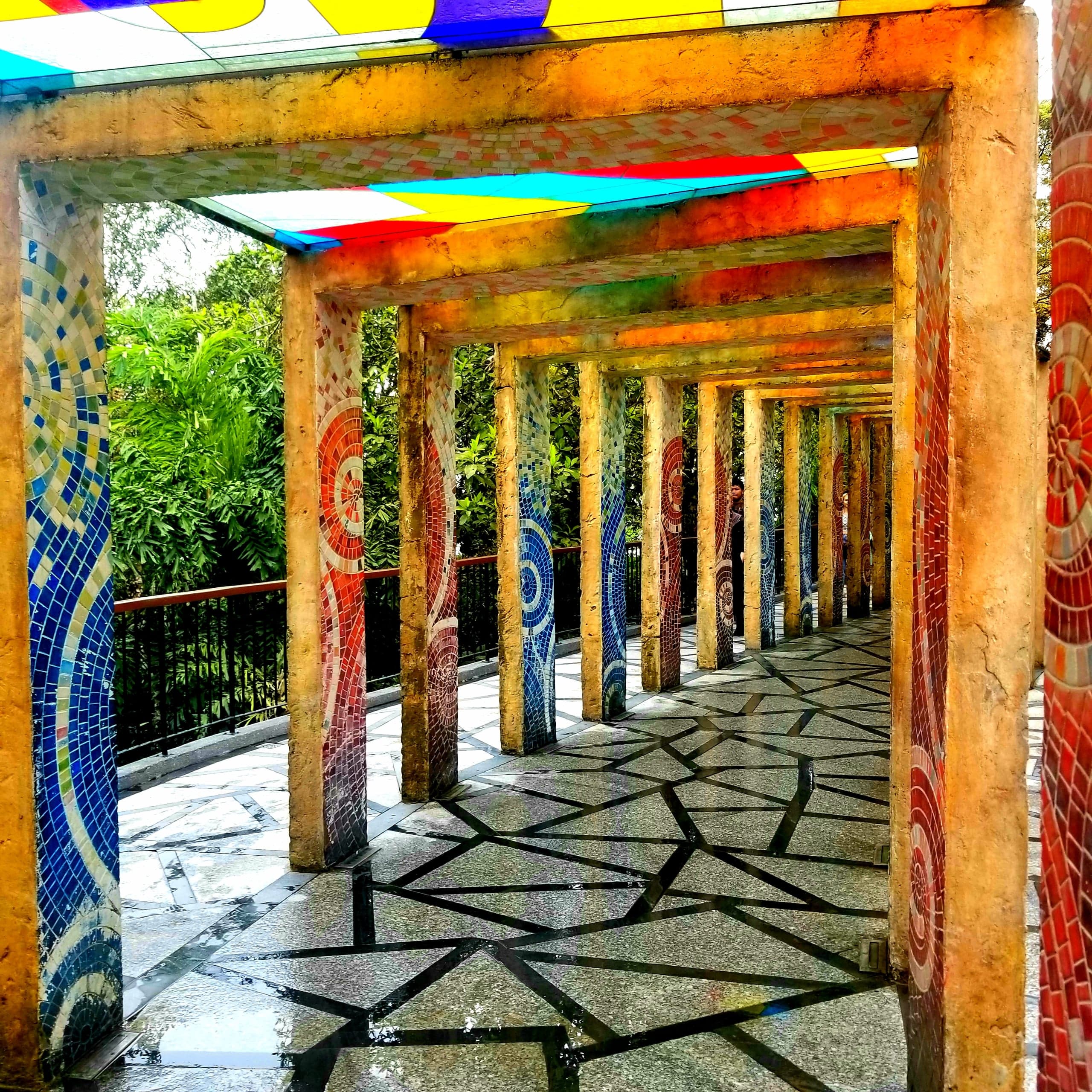 Vietnam Mosaic Walkway